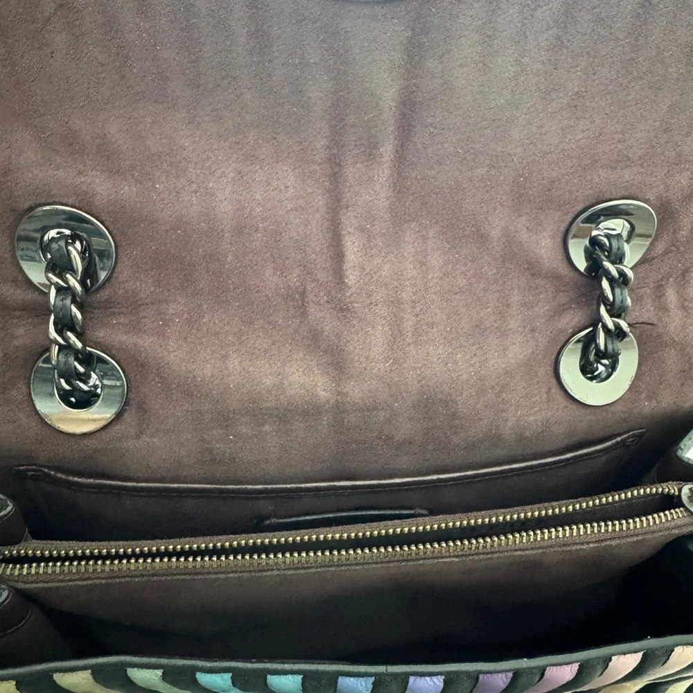 Coach Multicolor Striped Shoulder Bag - Picture 4 of 4